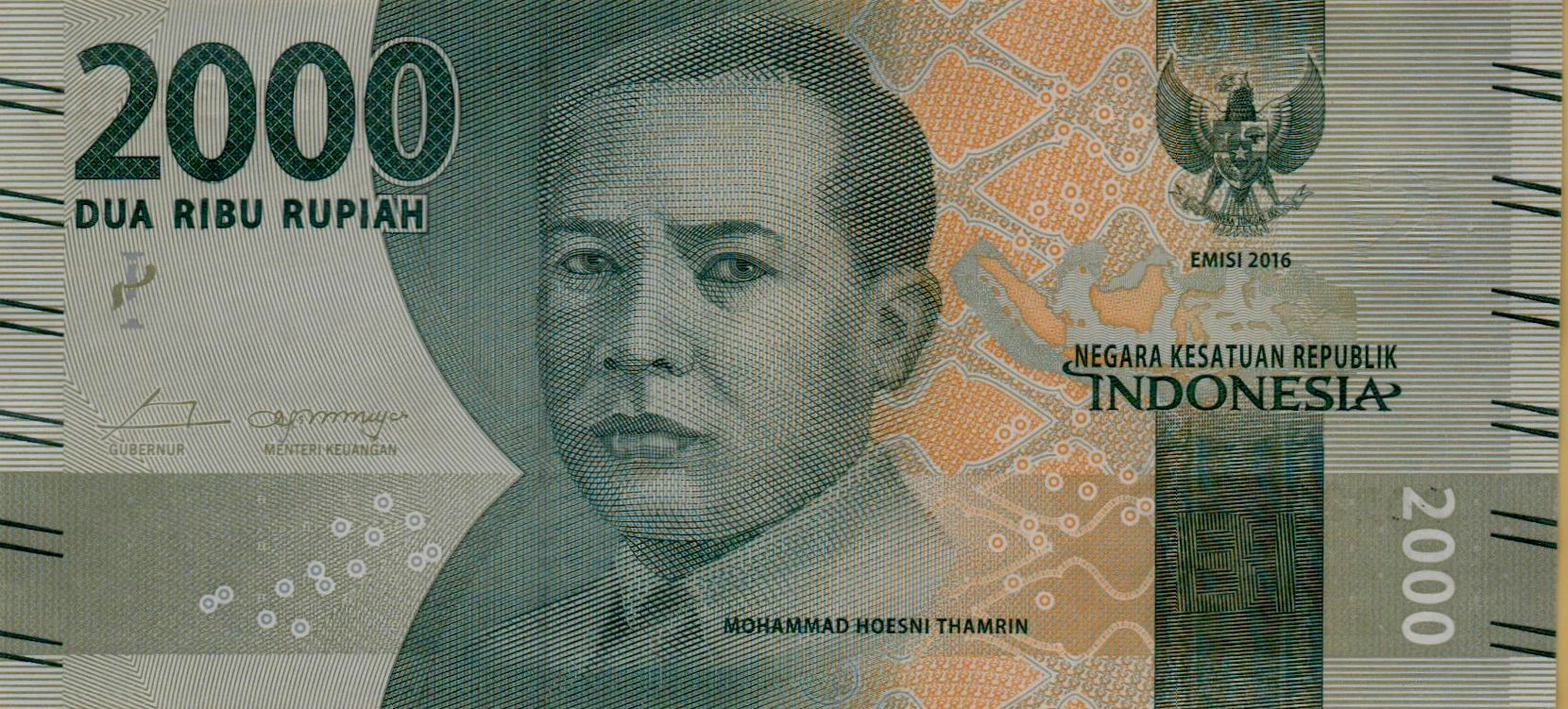 Indonesia 2000 2018 UNC P-155/c1